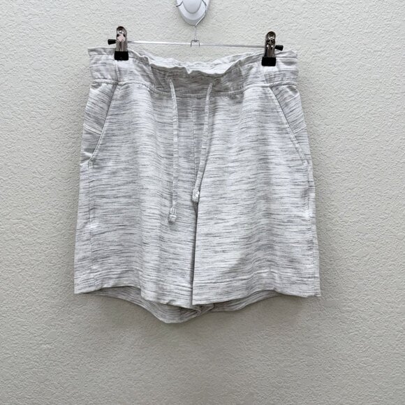 Lululemon Hello Sunday Heathered Space Dye Active Shorts W7AQAS Womens size 6 - Picture 1 of 7